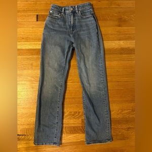 Madewell Curvy 90’s Straight - Size 24